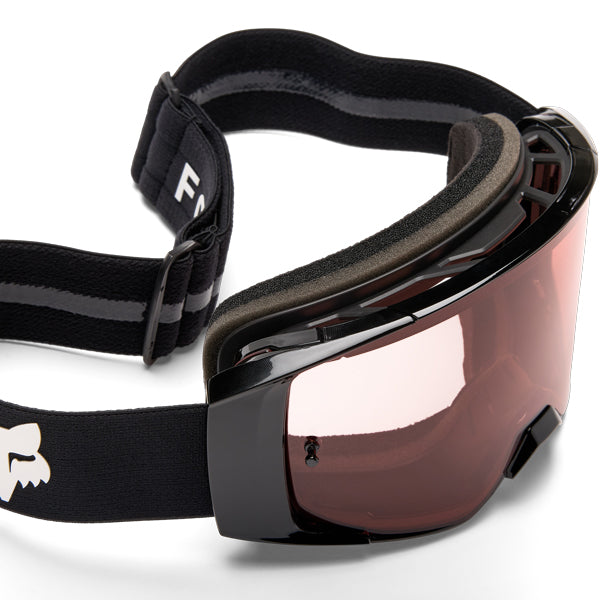 Fox Racing Vue Max Vivid Goggles (MTB) - front view highlighting lens and ventilation SKU 36121-017-OS