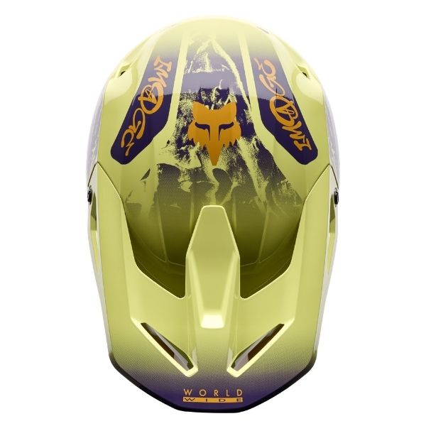 Fox Racing - V1 Image Print Helmet motocross helmet alternate product view 11 sku 38640-C84