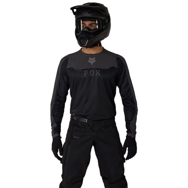 Fox Racing - Ranger Off-Road Jersey motocross jersey in Black alternate product view 3 sku 38679-001