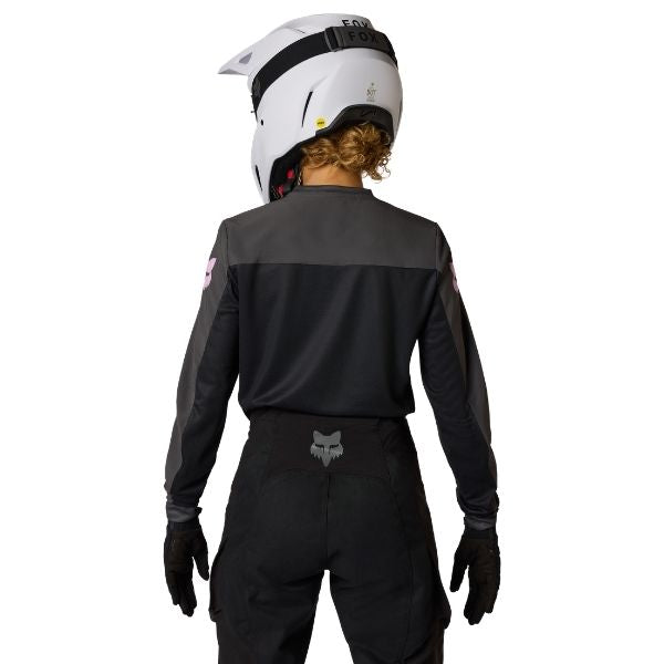 Fox Racing - Ranger Off-Road Jersey (Womens) motocross jersey in Black alternate product view 2 sku 38680-001