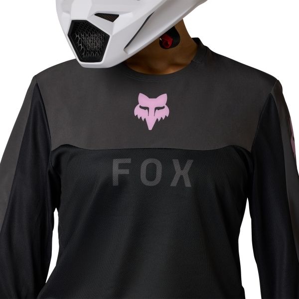 Fox Racing - Ranger Off-Road Jersey (Womens) motocross jersey in Black alternate product view 3 sku 38680-001