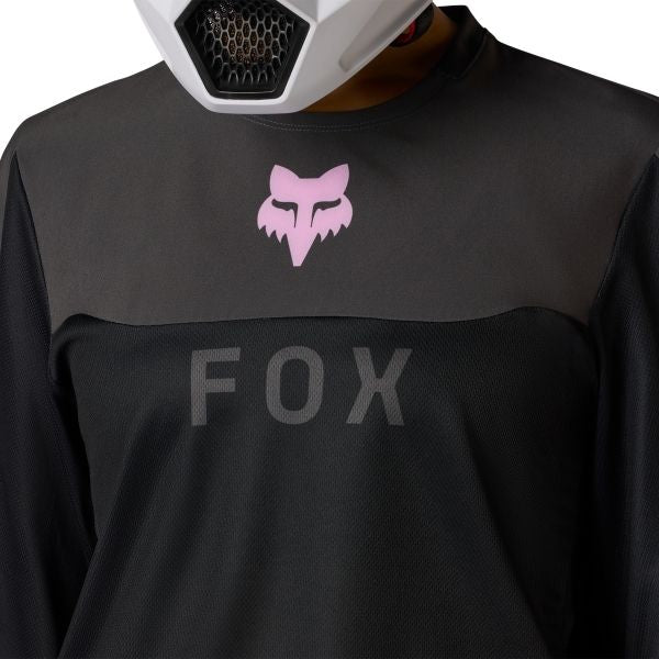 Fox Racing - Ranger Off-Road Jersey (Womens) motocross jersey in Black alternate product view 5 sku 38680-001