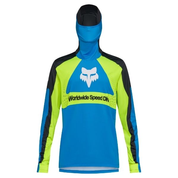 Fox Racing - Ranger Drive Jersey motocross jersey in Blue alternate product view 7 sku 38687-330