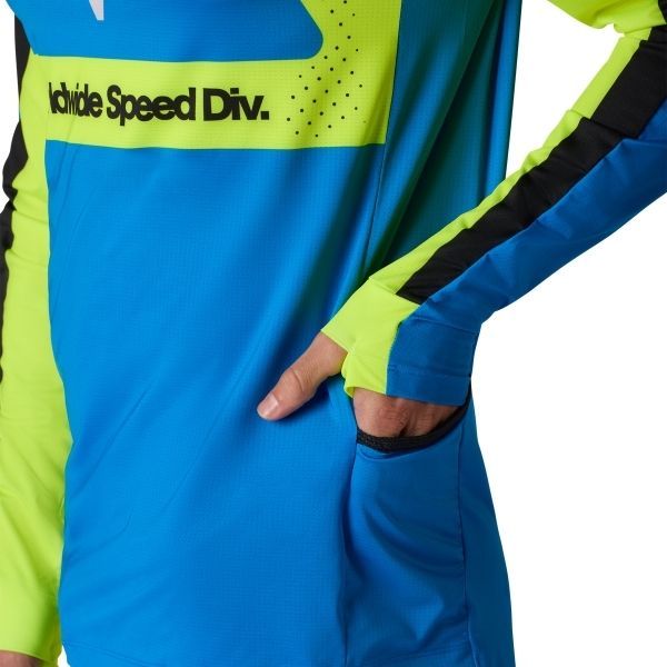 Fox Racing - Ranger Drive Jersey motocross jersey in Blue alternate product view 12 sku 38687-330