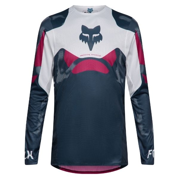 Fox Racing - Flexair Tactile Jersey motocross jersey in White alternate product view 7 sku 38688-364