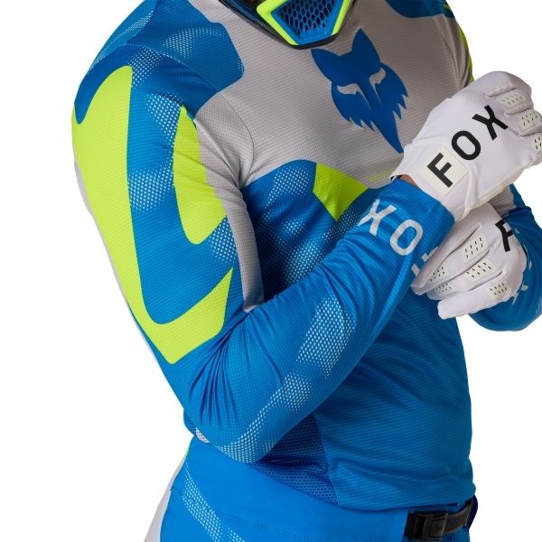 Fox Racing - Flexair Tactile Jersey motocross jersey in Blue alternate product view 6 sku 38688-364