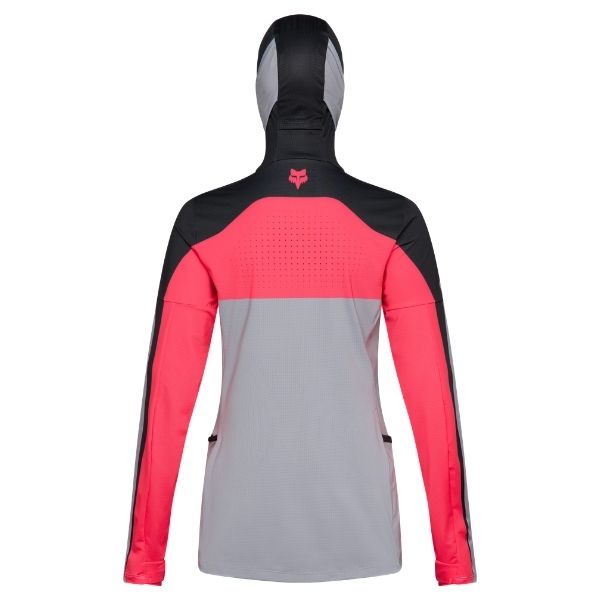Fox Racing - Ranger Drive Jersey (Womens) motocross jersey in Gray alternate product view 2 sku 38689-172