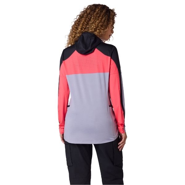 Fox Racing - Ranger Drive Jersey (Womens) motocross jersey in Gray alternate product view 4 sku 38689-172