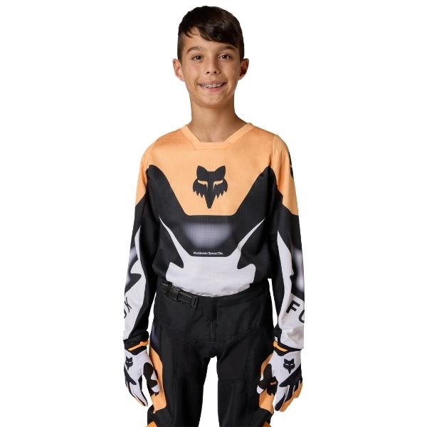 Fox Racing - 180 Noble Jersey (Youth) motocross jersey in Black alternate product view 7 sku 38690-D39