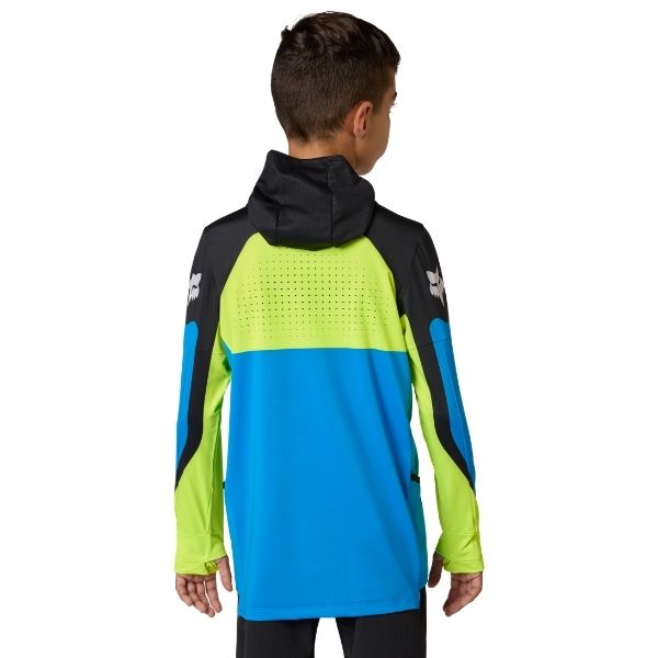 Fox Racing - Ranger Drive Jersey (Youth) motocross jersey in Blue alternate product view 10 sku 38694-065