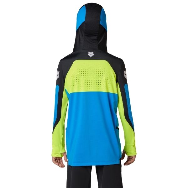 Fox Racing - Ranger Drive Jersey (Youth) motocross jersey in Blue alternate product view 12 sku 38694-065 - alternate view