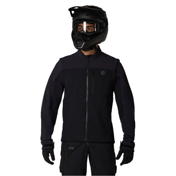 Fox Racing - Ranger Off-Road Softshell Jacket motocross gear in Black alternate product view 3 sku 38698-001