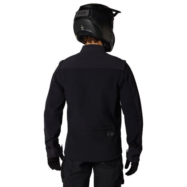 Fox Racing - Ranger Off-Road Softshell Jacket motocross gear in Black alternate product view 4 sku 38698-001
