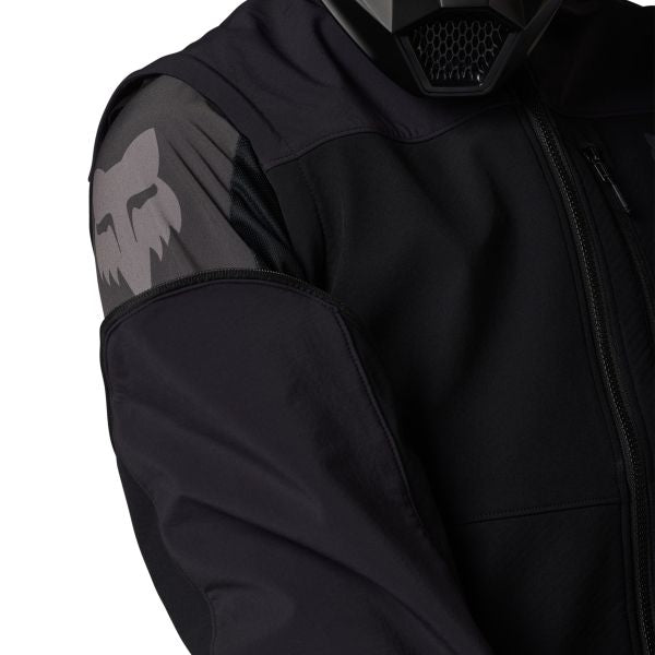 Fox Racing - Ranger Off-Road Softshell Jacket motocross gear in Black alternate product view 7 sku 38698-001
