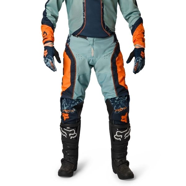Fox Racing - 180 Image Print Pants motocross pants in Blue alternate product view 3 sku 38710-C84-28
