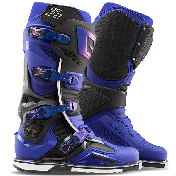 Product image of Gaerne 0011 Gaerne SG 22 Boots Future Dusk 1 motocross boots showing design and colorway | Available at BTO Sports