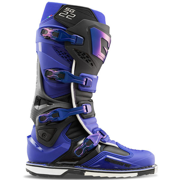 Product image of Gaerne 0012 Gaerne SG 22 Boots Future Dusk 2 motocross boots showing design and colorway | Available at BTO Sports
