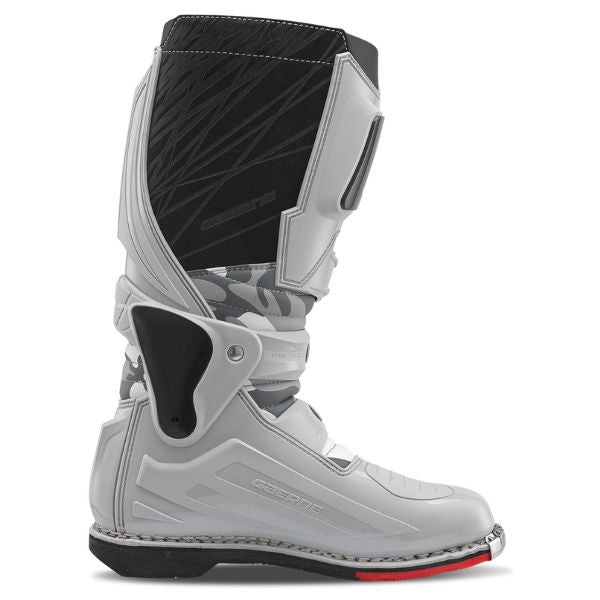 Product image of Gaerne 480 519 Fastback Endurance Boot Snow Camo 4 motocross boots showing design and colorway | Available at BTO Sports