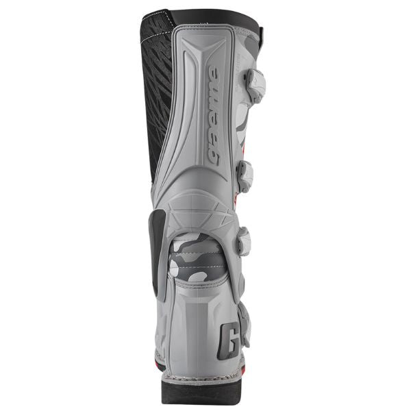Product image of Gaerne 480 519 Fastback Endurance Boot Snow Camo 5 motocross boots showing design and colorway | Available at BTO Sports