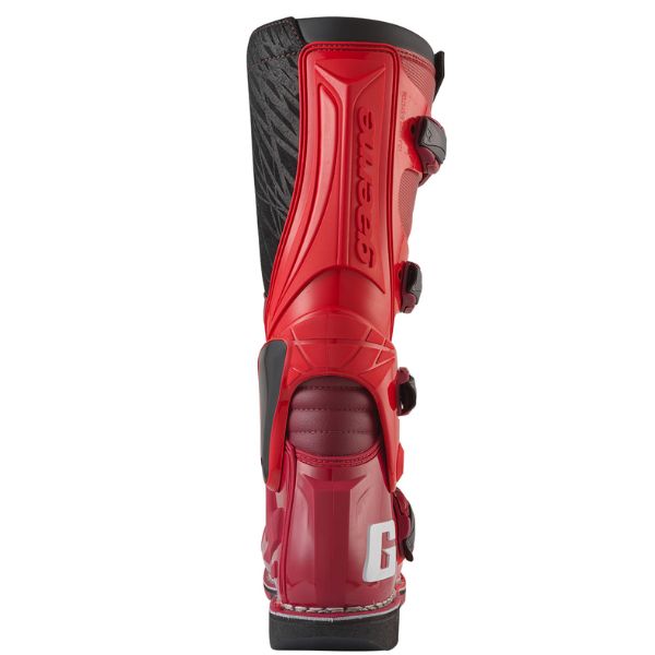 Product image of Gaerne 480 520 Fastback Endurance Boot Blood Red 5 motocross boots showing design and colorway | Available at BTO Sports