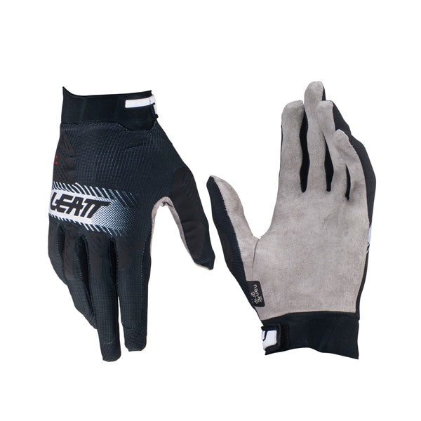 Product photo showing Leatt, V26 Moto 2.5 X-Flow Gloves (Youth) in Tiger Pink, Colors: Black, Orange, Tiger Pink, Sizes: Y-LG, Y-MD, Y-SM, SKU: 6026000420