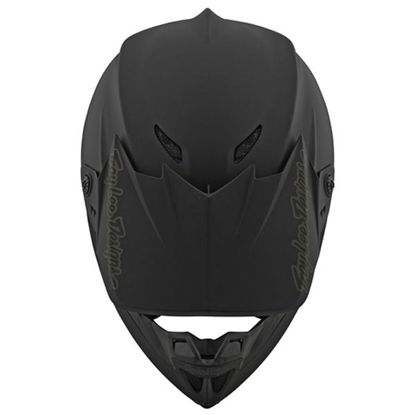 Image of Troy Lee Designs SKU 1034900 GP Mono Helmet Size: XS Colors: Black Matte (SKU 1034900)