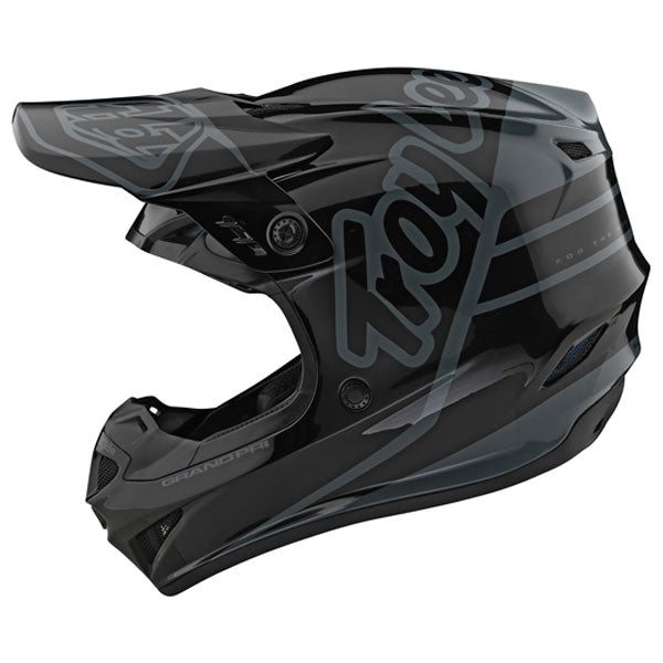Image of Troy Lee Designs SKU 1037570 GP Silhouette Helmet Size: XS Colors: Black/Grey (SKU 1037570)