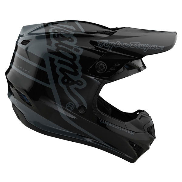Image of Troy Lee Designs SKU 1037570 GP Silhouette Helmet Size: XS Colors: Black/Grey (SKU 1037570)