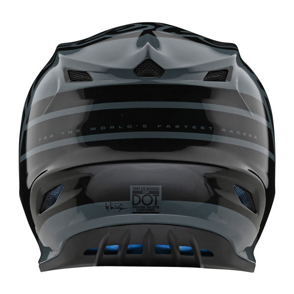 Image of Troy Lee Designs SKU 1037570 GP Silhouette Helmet Size: XS Colors: Black/Grey (SKU 1037570)