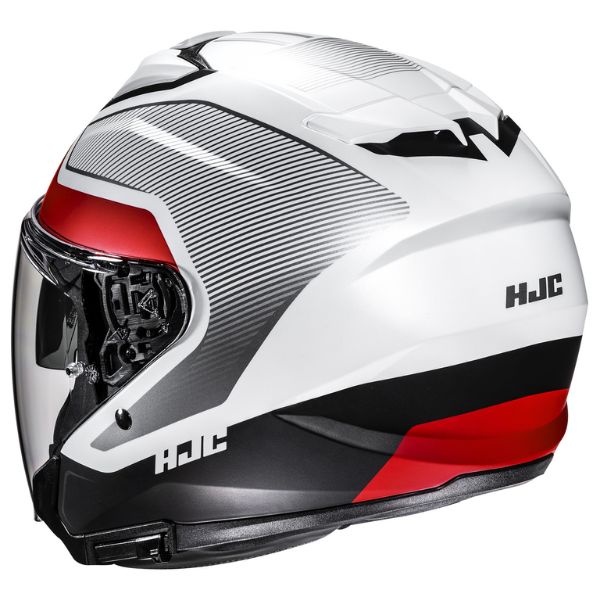 studio product photo of HJC SKU 839103107, sizes XS, SM, MD, LG, XL for motorcycle helmet, street bike, full-face helmet, and powersports use.