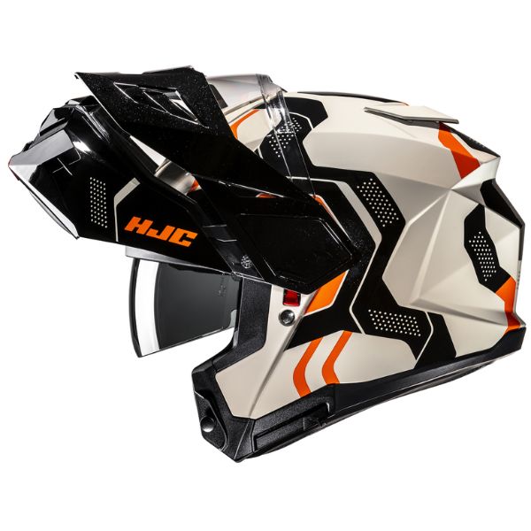 studio product photo of HJC SKU 854110706, sizes XS, SM, MD, LG, XL for motorcycle helmet, street bike, full-face helmet, and powersports use.