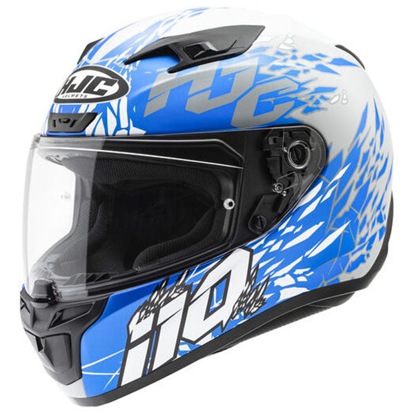 studio product photo of HJC SKU 810383104, sizes XS, SM, MD, LG, XL for motorcycle helmet, street bike, full-face helmet, and powersports use.