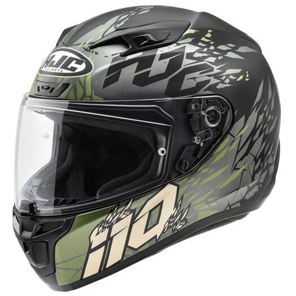 studio product photo of HJC SKU 810383304, sizes XS, SM, MD, LG, XL for motorcycle helmet, street bike, full-face helmet, and powersports use.