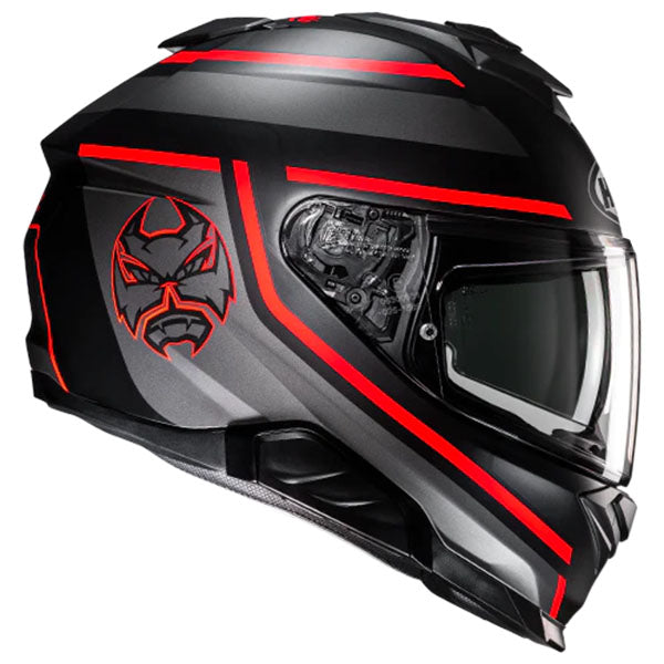 studio product photo of HJC SKU 815143106, sizes XS, SM, MD, LG, XL for motorcycle helmet, street bike, full-face helmet, and powersports use.