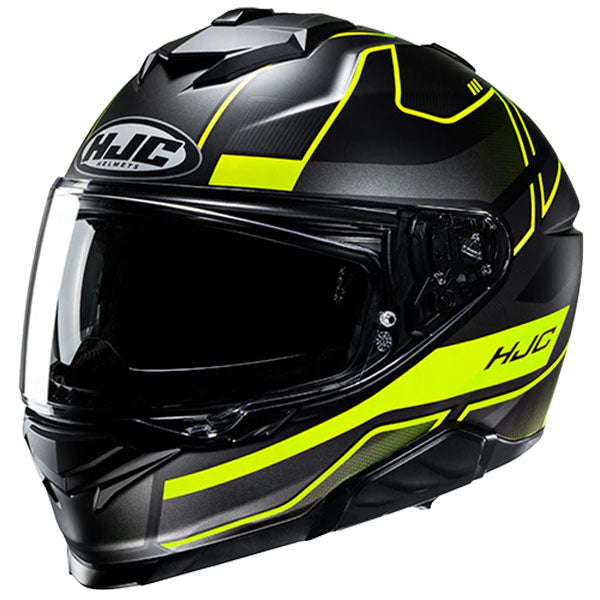 studio product photo of HJC SKU 815150204, sizes XS, SM, MD, LG, XL for motorcycle helmet, street bike, full-face helmet, and powersports use.