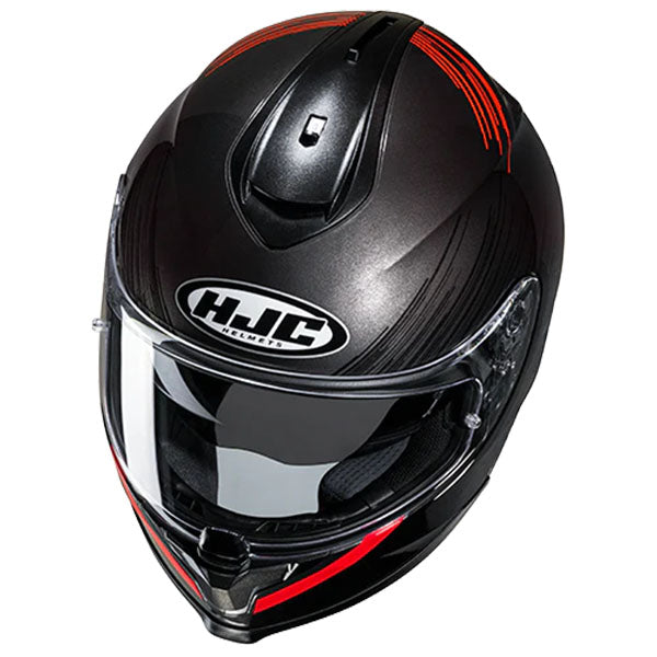 studio product photo of HJC SKU 877173503, sizes XS, SM, MD, LG, XL for motorcycle helmet, street bike, full-face helmet, and powersports use.