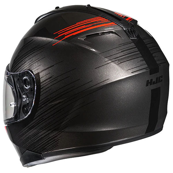 studio product photo of HJC SKU 877173203, sizes XS, SM, MD, LG, XL for motorcycle helmet, street bike, full-face helmet, and powersports use.