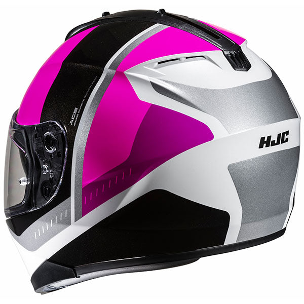 studio product photo of HJC SKU 877160204, sizes XS, SM, MD, LG, XL for motorcycle helmet, street bike, full-face helmet, and powersports use.