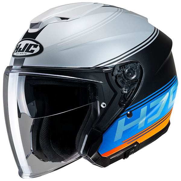 studio product photo of HJC SKU 837113303, sizes XS, SM, MD, LG, XL for motorcycle helmet, street bike, full-face helmet, and powersports use.