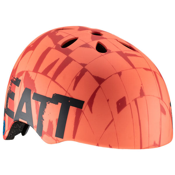 Image showing Leatt, Urban 1.0 Helmet (MTB) Mountain Bike (Youth), Sizes: Black, Coral