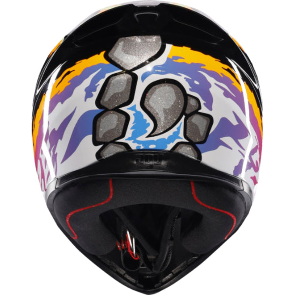 AGV street motorcycle full‑face helmet product view — lightweight, ventilated shell for impact protection and long‑ride comfort.