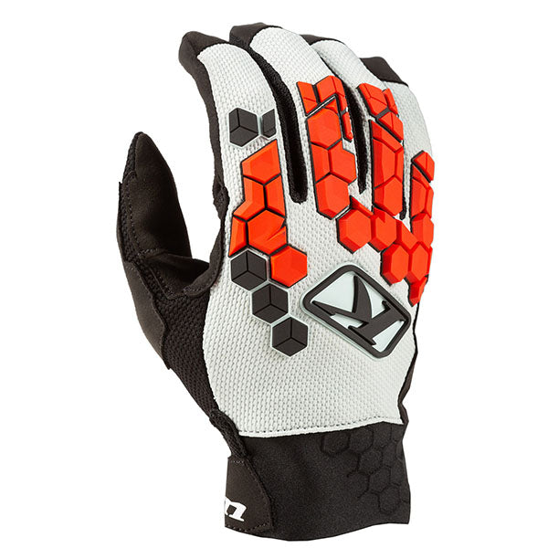 Product image of Klim BTO Sports 0040 klim mx24 dakar glove red motocross gloves showing fit, construction, and colorway | Available at BTO Sports