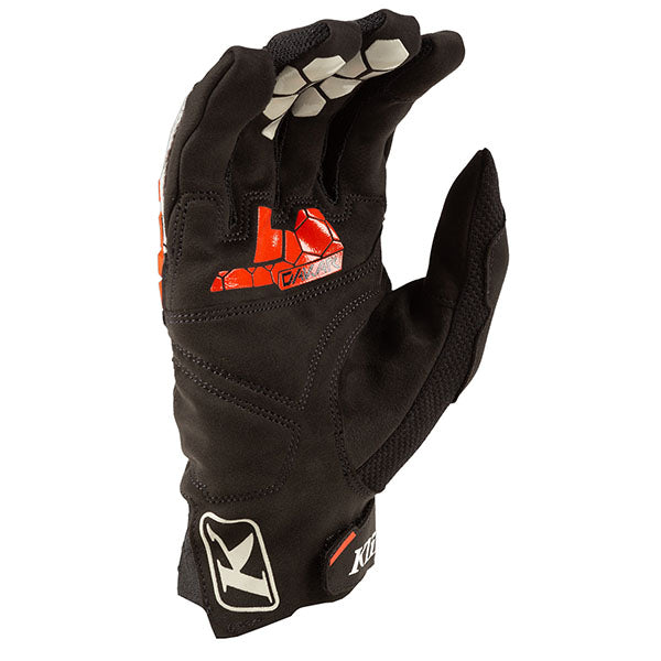 Product image of Klim BTO Sports 0041 klim mx24 dakar glove red1 motocross gloves showing fit, construction, and colorway | Available at BTO Sports