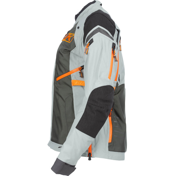 Clean studio shot of Klim Artemis Jacket (Womens); showing outer material, seams, and closures; SKU 3015-002-110-000; Sizes: XS-2XL