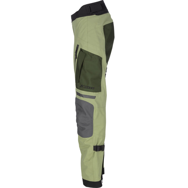 Studio photo on a white background of Klim Artemis Pants (Womens); showing panel layout, seams, and overall cut; SKU 3016-002-002-000