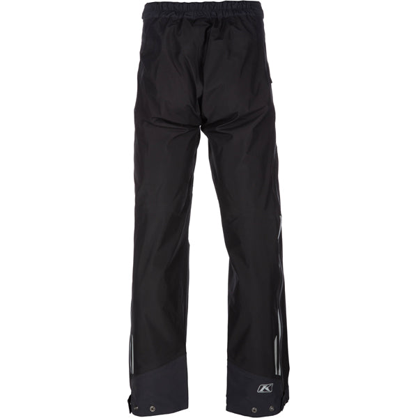 Studio photo on a white background of Klim Forecast Pants; showing panel layout, seams, and overall cut; SKU 3121-002-120-000; Colors: Black