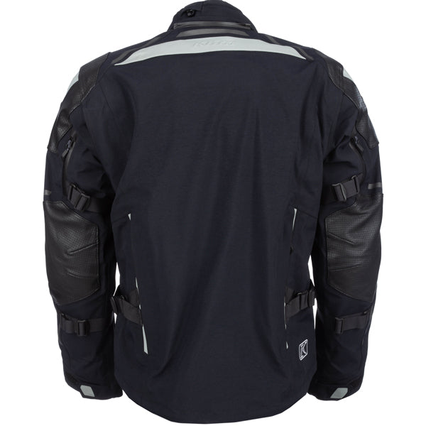 Crisp studio image on a white background of Klim Kodiak Jacket; showing outer material, seams, and closures; SKU 3721-003-048-000
