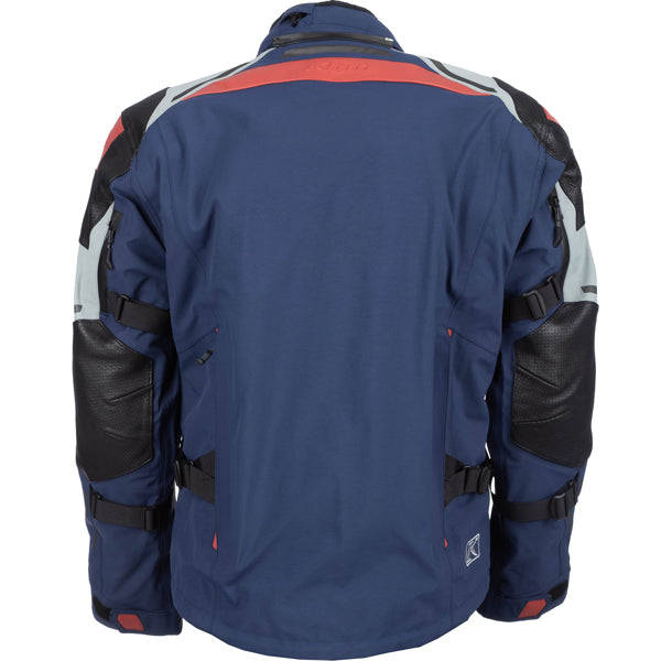 High-resolution studio image of Klim Kodiak Jacket; showing outer material, seams, and closures; SKU 3721-003-048-000