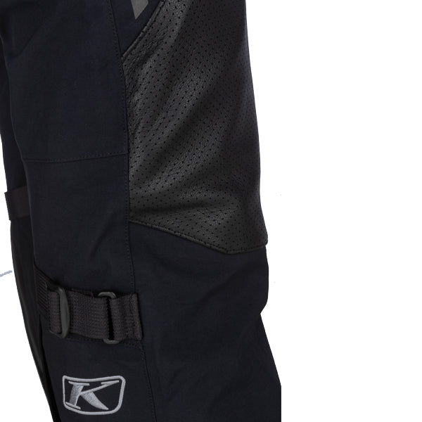 Clean studio shot of Klim Kodiak Pants; showing panel layout, seams, and overall cut; SKU 3722-003-048-000