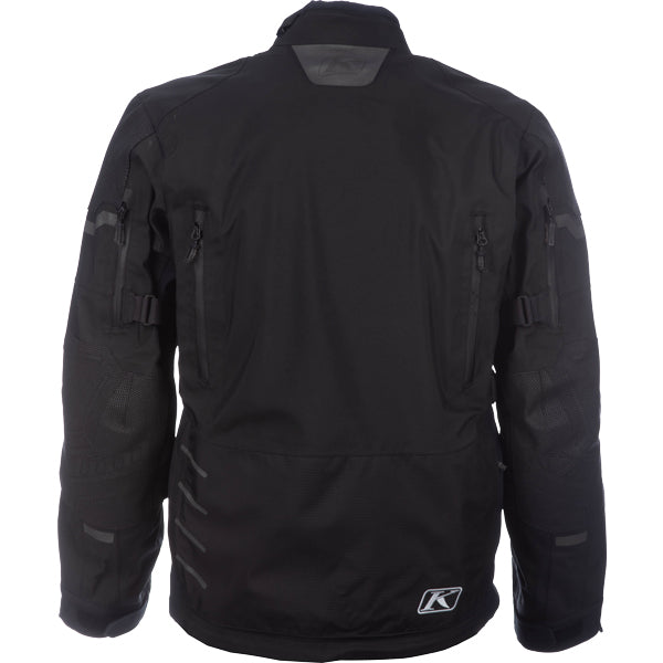 High-resolution studio image of Klim Badlands Pro Jacket; showing outer material, seams, and closures; SKU 4052-004-110-000